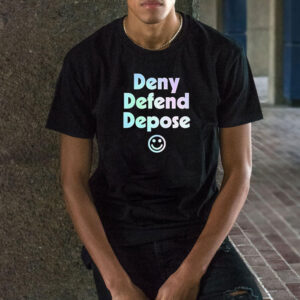Luigi deny defend depose icon T-Shirt 4 Luigi deny defend depose icon T-Shirt