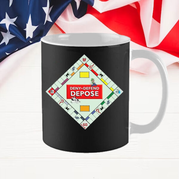 Mario Deny Defend Depo$e Mug