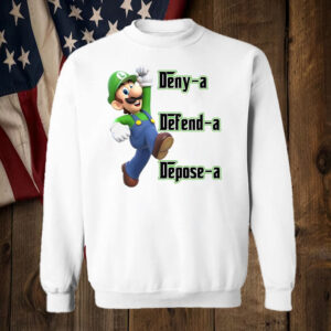 Mario Deny Defend Depose T-Shirt