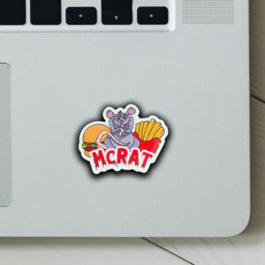 McRat Holographic Sticker ,Car Magnet ,Deny Defend Depose Inspired
