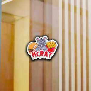 McRat Holographic Sticker ,Car Magnet ,Deny Defend Depose Inspired