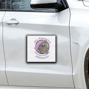 My Favorite Insurance Adjuster Sticker ,Deny Defend Depose