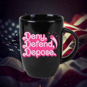 Offcial Deny Defend Depose Pink Mug 6 Offcial Deny Defend Depose Pink Mug