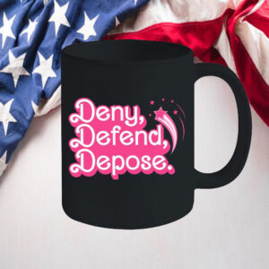 Offcial Deny Defend Depose Pink Mug 7 Offcial Deny Defend Depose Pink Mug