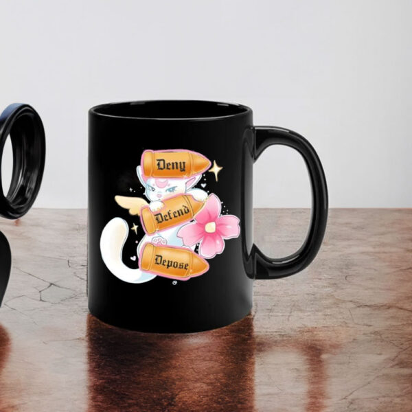 Offcial Sugary Carousel Deny Defend Depose Mug