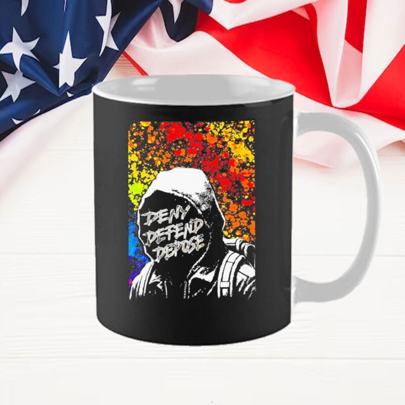 Official Delay Deny Defend Luigi Mangione Vintage Painting Mug 8 Official Delay Deny Defend Luigi Mangione Vintage Painting Mug