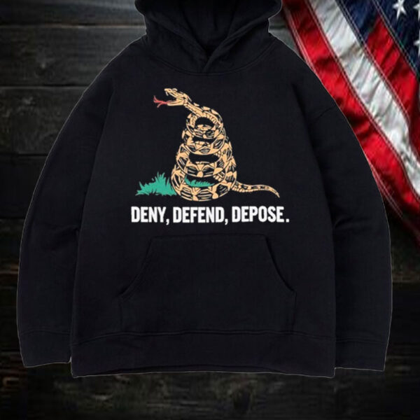 Official Deny Defend Depose Gadsden T-Shirt