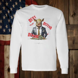 Official Deny Defend Depose Healthcare Corruption Activism T-Shirt