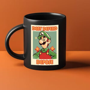 Official Deny, Defend, Depose Super Mario Mug