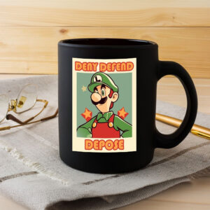 Official Deny, Defend, Depose Super Mario Mug