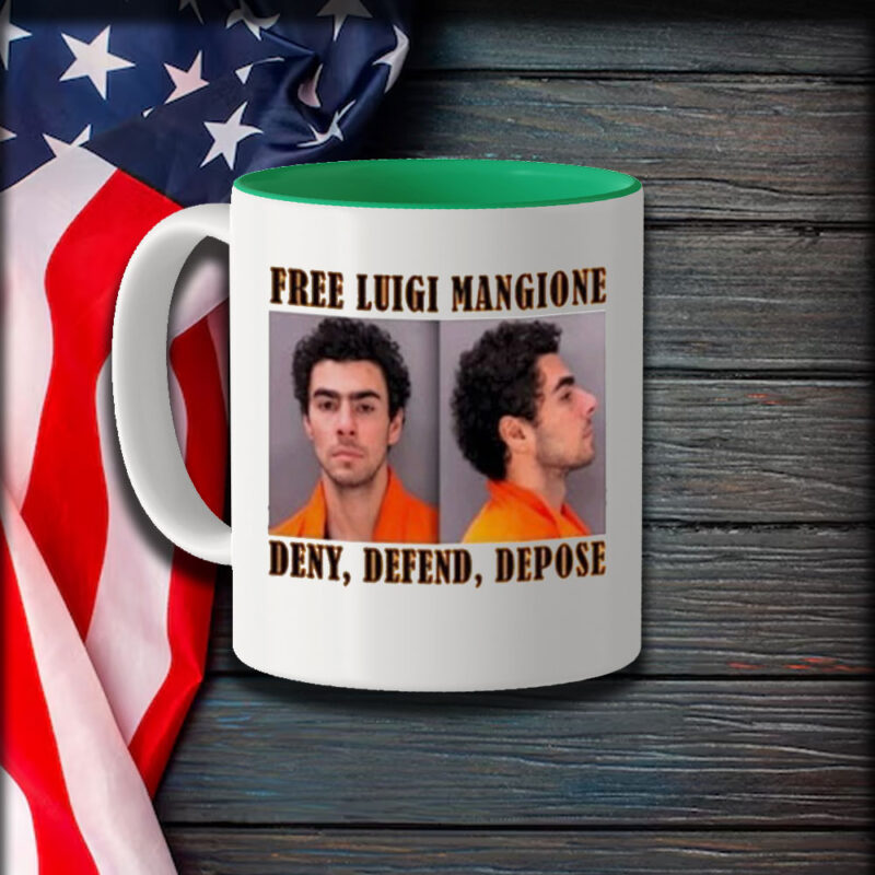 Official Free luigi Mangione Deny, Defend, Depose Mug 11 Official Free luigi Mangione Deny Defend Depose Mug5