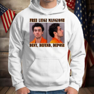 Official Free luigi Mangione Deny, Defend, Depose T-Shirt