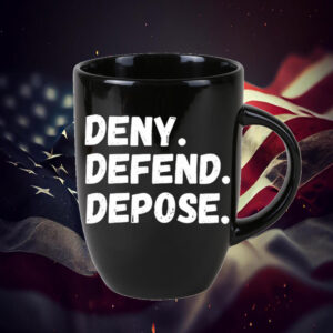 Official Humanexperienced Deny Defend Depose Mug