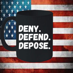 Official Humanexperienced Deny Defend Depose Mug