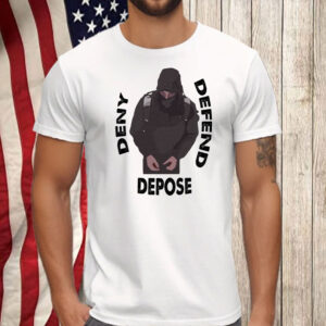 Official Liberty and Justice Deny Defend Depose T-Shirt