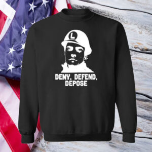 Official Marlo The Hutt Deny Defend Depose T-Shirt