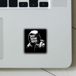 Official Radianttstylee Luigi Deny Defend Depose Sticker ,Car Magnet