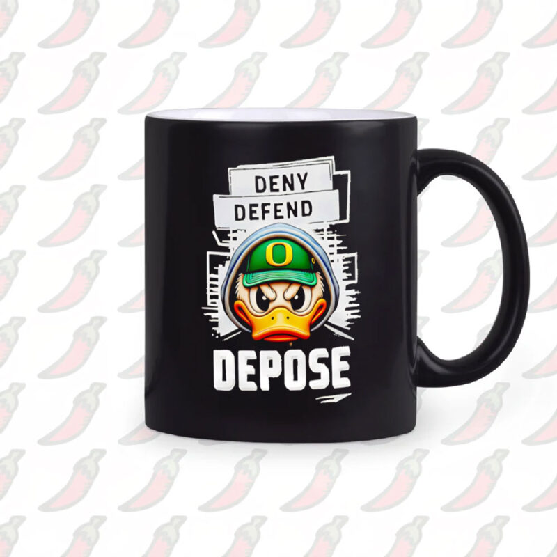 Oregon Ducks deny defend depose Mug 8 Oregon Ducks deny defend depose Mug