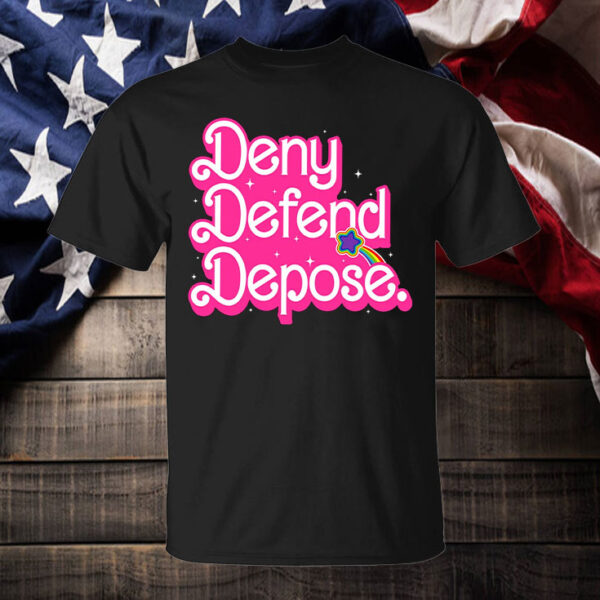 Pink Deny Defend Depose Shirt ,Bold Activist Statement