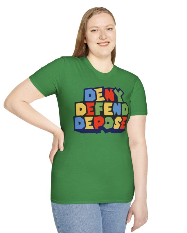 Super Deny Defend Depose T-Shirt 8 Super Deny Defend Depose T-Shirt