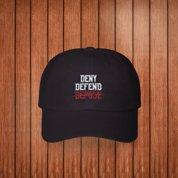 THE ADJUSTER Deny defend depose Dad Cap embroidery