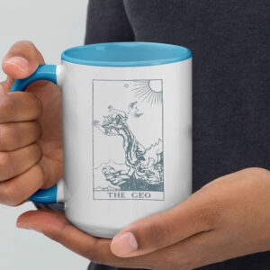 The CEO card ,Deny Defend Depose Mug 5 The CEO card ,Deny Defend Depose Mug