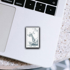 The CEO card ,Deny Defend Depose Sticker