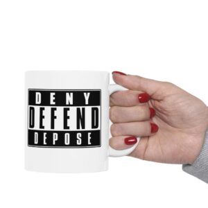 United Healthcare Deny Defend Depose Coffee Coffee Mug CEO US