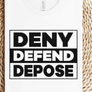 United Healthcare Deny Defend Depose Coffee T-Shirt CEO US