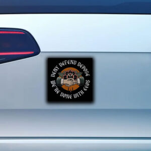 Universal Healthcare ,Deny Defend Depose Sticker ,Car Magnet