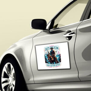 Universal Healthcare Now ,Deny Defend Depose Outlaw Icon Sticker