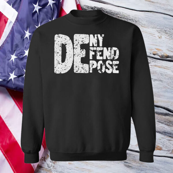 Universal Healthcare Tee, Deny Defend Depose T-Shirt