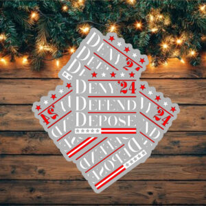 Bold Activist Statement, Deny Defend Depose 24 Sticker ,Car Magnet 6 Bold Activist Statement, Deny Defend Depose 24 Sticker ,Car Magnet