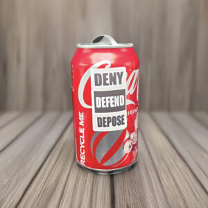 DENY DEFEND DEPOSE 2025 stickers