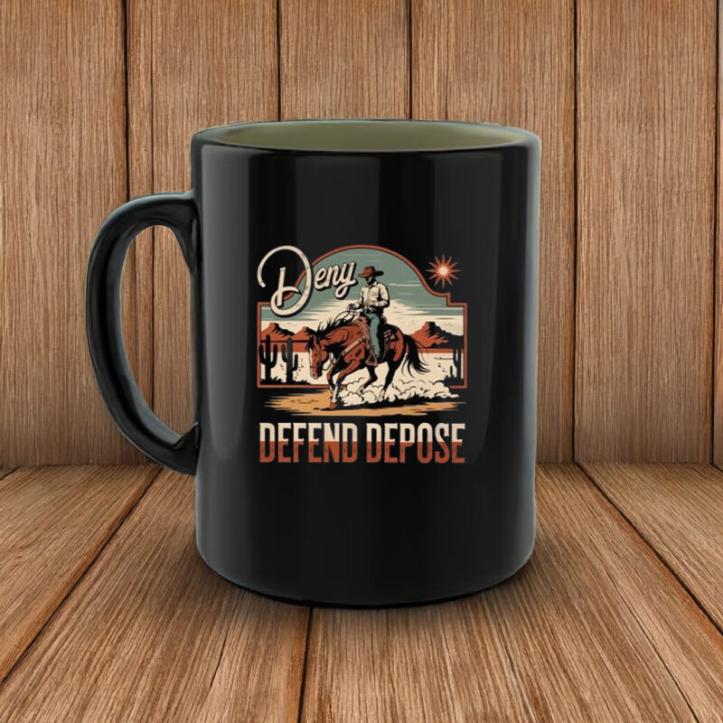 Deny Defend Depose Cowboy Mug 11 Deny Defend Depose Cowboy Mug