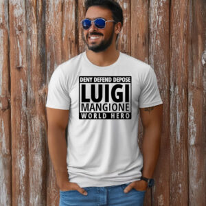 Deny Defend Depose Luigi Mangione World Hero T-Shirt