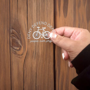 Deny Defend Depose People Over Profit Sticker ,Car Magnets