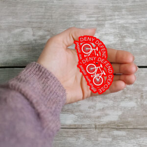 Deny Defend Depose People Over Profit Sticker ,Car Magnets