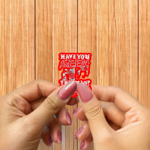 Deny defend depose Have You Seen This Man? No You Hacen’t Take A Look In The Mirror Sticker ,Car Magnet