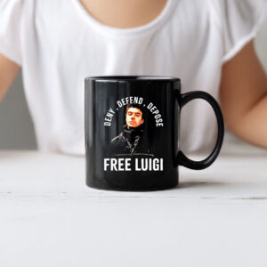Deny defend depose free Luigi Mug