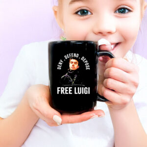 Deny defend depose free Luigi Mug