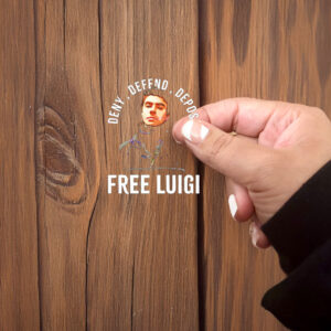 Deny defend depose free Luigi Sticker ,Car Magnet