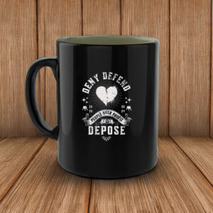 Eat the Rich Anti Capitalist, Deny Defend Depose Mug