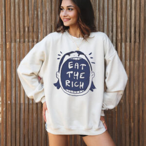 Eat the Rich Ink Illustration T-Shirt