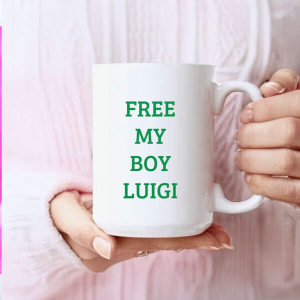 FREE MY BOY LUIGI - Mug