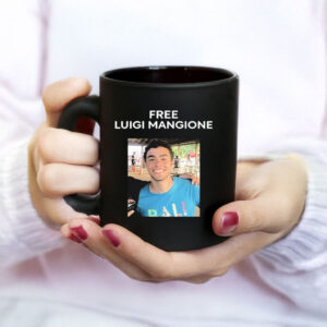Free Luigi Mangione Face Mug