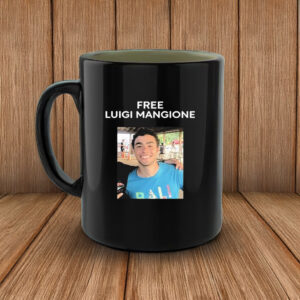 Free Luigi Mangione Face Mug