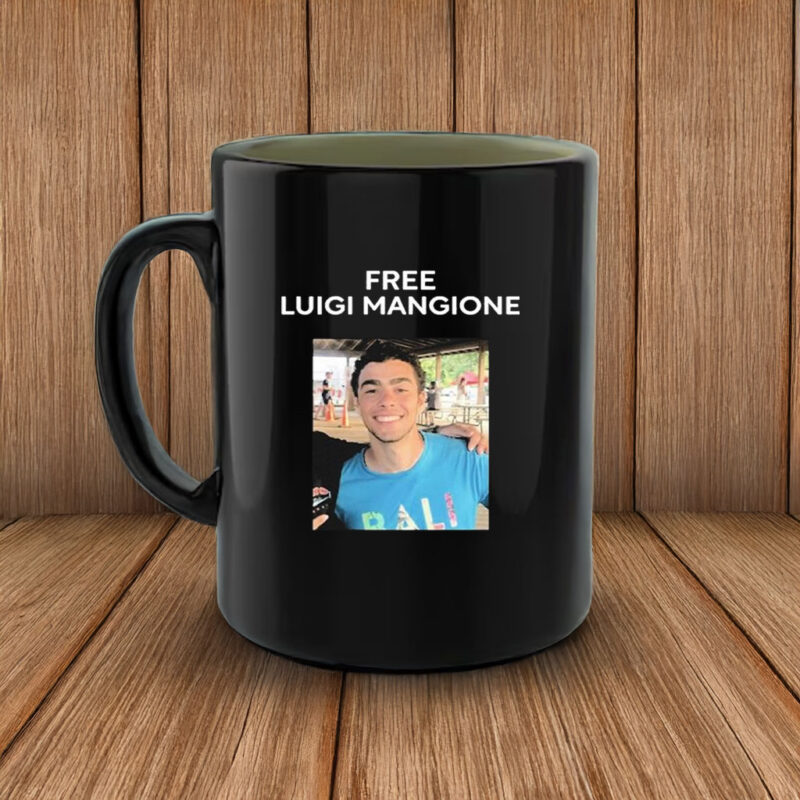 Free Luigi Mangione Face Mug 11 Free Luigi Mangione Face Mug