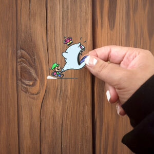 Gamer Girl or Boy, Luigi's Mansion Sticker ,Car Magnet