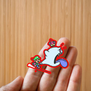 Gamer Girl or Boy, Luigi's Mansion Sticker ,Car Magnet